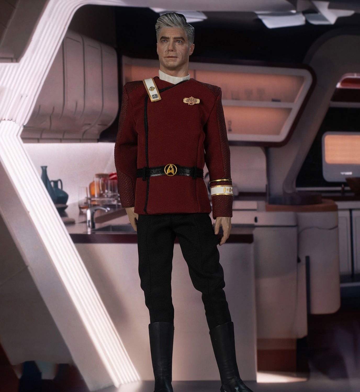 Pre-Order EXO-6 Star Trek: Strange New Worlds Admiral Christopher Pike Sixth Scale Figure EXO-02-120